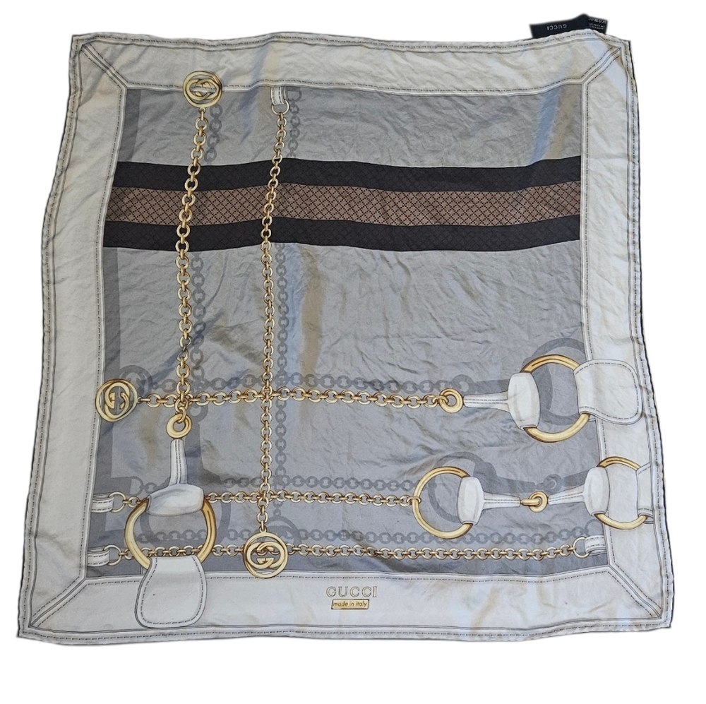 Gucci Silk Scarf - Picture 6 of 10